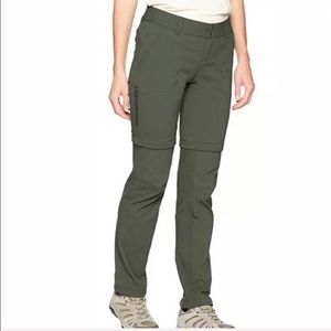 Columbia omnisheld convertible zip off hiking outdoor pants
